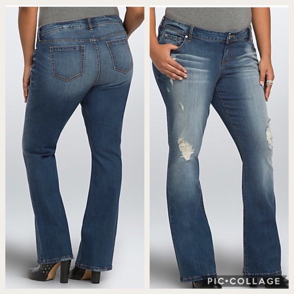 torrid relaxed boot jeans